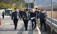 변광용 거제시장, 시민공감 간담회 민원 현장 점검